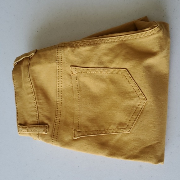 Mustard Yellow BlueSpice Jeans Size 0 - Picture 1 of 5